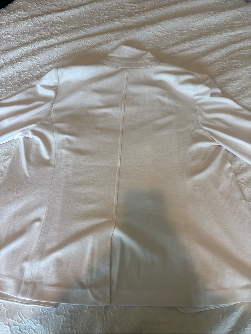 LOFT Women's White Blazer Jacket - Picture 6 of 15